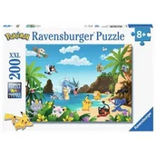 Puzzle - Ravensburger Pokemon Puzzle 200pcs. XXL - miniaturka - grafika 1