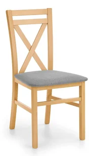 Tapicerowane krzesło krzyżak drewniane dąb miodowy C6-F97 - Krzesła Tapicerowane krzesło krzyżak drewniane dąb miodowy C6-F97 - Krzesła - miniaturka - grafika 1
