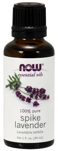 Now Foods Olejek Lawendowy Spike lavender (30 ml) - Aromaterapia - miniaturka - grafika 3