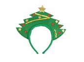 Dodatki do strojów karnawałowych - KRASZEK Opaska Choinka 1 szt EKW189002 - miniaturka - grafika 1