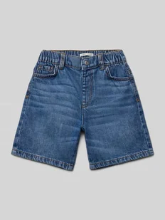 Szorty jeansowe o kroju regular fit z czystej bawełny - Spodnie i spodenki dla chłopców - miniaturka - grafika 1