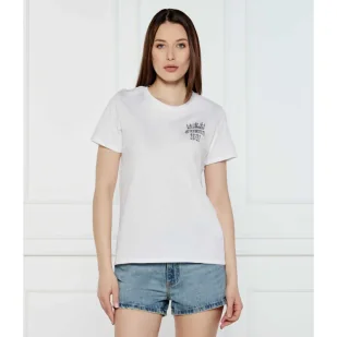 GUESS T-shirt Regular Fit - Koszulki i topy damskie - miniaturka - grafika 1