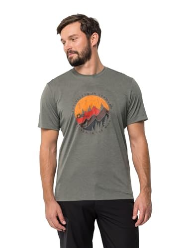 Jack Wolfskin Męska koszulka turystyczna Hiking S/S T M