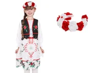 Stroje karnawałowe - ZESTAW GÓRALKA 98-110 5el - miniaturka - grafika 1