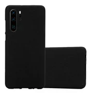 Etui i futerały do telefonów - Etui Pokrowiec Do Huawei P30 PRO Obudowa w FROST CZARNY TPU Silikon Case Cover Ochronny Plecki Cadorabo - miniaturka - grafika 1