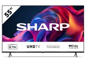 Telewizory - SHARP LED 55GK4745E 55" 4K TiVo OS Dolby Vision Czarny - miniaturka - grafika 1
