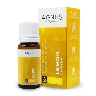 AGNES ORGANIC AgnesOrganic Cytryna olejek eteryczny 12 ml - Aromaterapia - miniaturka - grafika 1