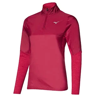 Mizuno Hybrid Ls Hz Koszulka damska, Różowy czerwony, XS - Koszulki i topy damskie - miniaturka - grafika 1