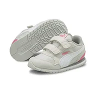 Torby męskie - PUMA Unisex dziecięce buty St Runner V2 Nl V Inf Sneaker, szary - Nimbus Cloud Puma White saszetka różowa - 26 EU - miniaturka - grafika 1