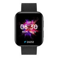 Monitory aktywności - Smartwatch Garett GRC MAXX Black steel - miniaturka - grafika 1