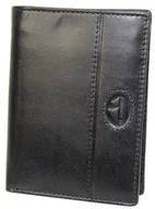 Portfele - Portfel Męski Skórzany EL FORREST Skóra Bydlęca Duży Pionowy Bez Zapięcia Dwa Skrzydełka RFID CZARNY 896 61 13 x 10 x 3 [cm] - miniaturka - grafika 1