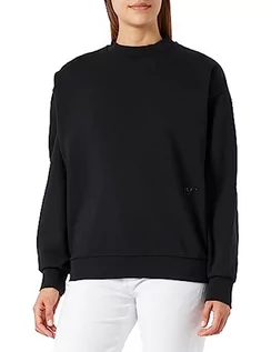 Bluzy damskie - Replay Second Life damska bluza ze 100% bawełny, 098 BLACK, XS - grafika 1