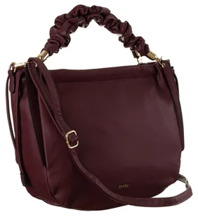 Torebka damska shopper bag do ręki lub na ramię ze skóry ekologicznej bordowa duża pojemna mieści a4 na suwak ROVICKY - Torebki damskie Torebka damska shopper bag do ręki lub na ramię ze skóry ekologicznej bordowa duża pojemna mieści a4 na suwak ROVICKY - Torebki damskie - miniaturka - grafika 1