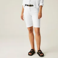 Spodnie sportowe damskie - Regatta Damskie spodenki Erdre Biały, Rozmiar: 46 - miniaturka - grafika 1