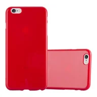 Etui i futerały do telefonów - Pokrowiec Etui Do Apple iPhone 6 PLUS / 6S PLUS Obudowa w JELLY CZERWONY TPU Ochronny Case Cover Plecki Cadorabo - miniaturka - grafika 1