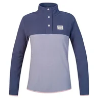 Bluzy sportowe damskie - Bluza damska Hannah Nuka Rozmiar: L / Kolor: szary - miniaturka - grafika 1