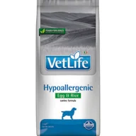 Sucha karma dla psów - Farmina Vet Life Hypoallergenic Egg&Rice 12 kg - miniaturka - grafika 1