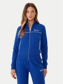 Bluzy damskie - Guess Jeans Bluza W5YQ17 K68I4 Niebieski Regular Fit - miniaturka - grafika 1