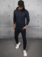 Dresy męskie - Dres męski ciemnogranatowy Dstreet AX0674-XL - miniaturka - grafika 1