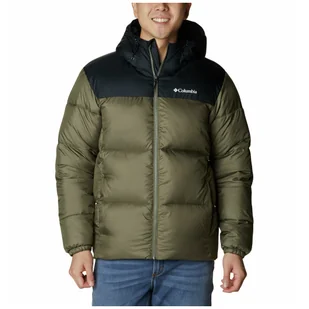 Kurtka zimowa męska Columbia Puffect™ II Hooded Jacket Rozmiar: M / Kolor: ciemnozielony - Kurtki męskie - miniaturka - grafika 1