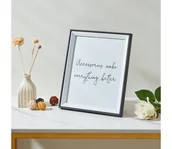 Ramki na zdjęcia - Eglo 423018 - Ramka na zdjęcia RENABIE 20x25 cm czarny - miniaturka - grafika 1