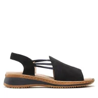 Sandały damskie - Sandały Ara 12-29005-02 Granatowy - miniaturka - grafika 1