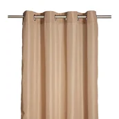 Zasłony - Zasłona Denzel 140 x 260 cm beżowa - miniaturka - grafika 1