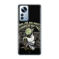Etui i futerały do telefonów - ERT GROUP etui na telefon Xiaomi 12 PRO, case oryginalny i oficjalnie licencjonowany przez Star Wars, wzór Yoda 007, optymalnie dopasowane, plecki z TPU - miniaturka - grafika 1