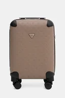 Walizki - Guess walizka WILDER SMALL kolor beżowy TWDP74 52983 - miniaturka - grafika 1