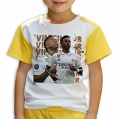 Piłka nożna - Piżama Dziecięca VINICIUS JR Koszulka + Spodnie Piłkarskie Mix Wzorów 98 cm - miniaturka - grafika 1