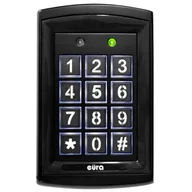 Systemy inteligentnych domów - Zamek szyfrowy EURA AC-20C7B Czarny - miniaturka - grafika 1