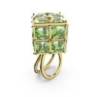 Pierścionki - Biżuteria SWAROVSKI 5630300. Pierścionek, Kolor zielony. Kobieta. - miniaturka - grafika 1