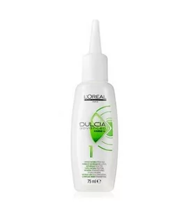 Loreal Dulcia Advanced 1 płyn do trwałej ondulacji włosy naturalne 75ml - Kosmetyki do stylizacji włosów - miniaturka - grafika 1