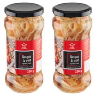 House of Asia Chińskie warzywa do woka Zestaw 2 x 330 g - Warzywa w marynacie - miniaturka - grafika 1