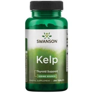 SWANSON Kelp 250 tabl - Suplementy naturalne - miniaturka - grafika 1