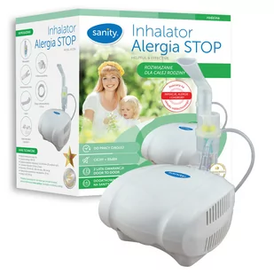 Sanity Inhalator Alergia STOP >>Praca Ciągła<< >>GWARANCJA Door to Door<< - Inhalatory i akcesoria - miniaturka - grafika 2