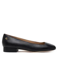 Baleriny - Baleriny LAUREN RALPH LAUREN Emellie 802970534001 Czarny - miniaturka - grafika 1