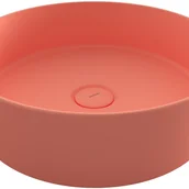 Umywalki - BOCCHI SOTTILE Umywalka nablatowa 38cm Łososiowa (Mat) - miniaturka - grafika 1