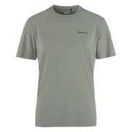 Koszulki męskie - Męska Koszulka z krótkim rękawem CRAFT CORE ESSENCE SS TEE 2 M 1915287-647000 – Szary - miniaturka - grafika 1