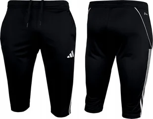 Adidas Spodenki męskie adidas Tiro 23 League 3/4 czarne HS3548 L - Spodnie sportowe męskie - miniaturka - grafika 1