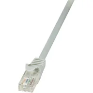 Patchcordy - LogiLink Patchcord CP1092U CAT5e Utp 10m, szary - miniaturka - grafika 1
