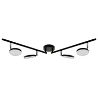Lampy sufitowe - Polux Listwa 4x5W LED CAPRI 10224C czarny SANICO - miniaturka - grafika 1