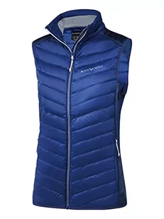 Black Crevice Damska kamizelka hybrydowa, damska kamizelka sportowa w różnych kolorach i rozmiarach, damska kamizelka outdoorowa, izolująca i oddychająca kamizelka damska ze stójką, kamizelka bez - Kamizelki damskie - miniaturka - grafika 1