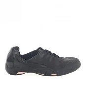 Trampki damskie - PUMA Trampki guma skóra gładka czarny - miniaturka - grafika 1