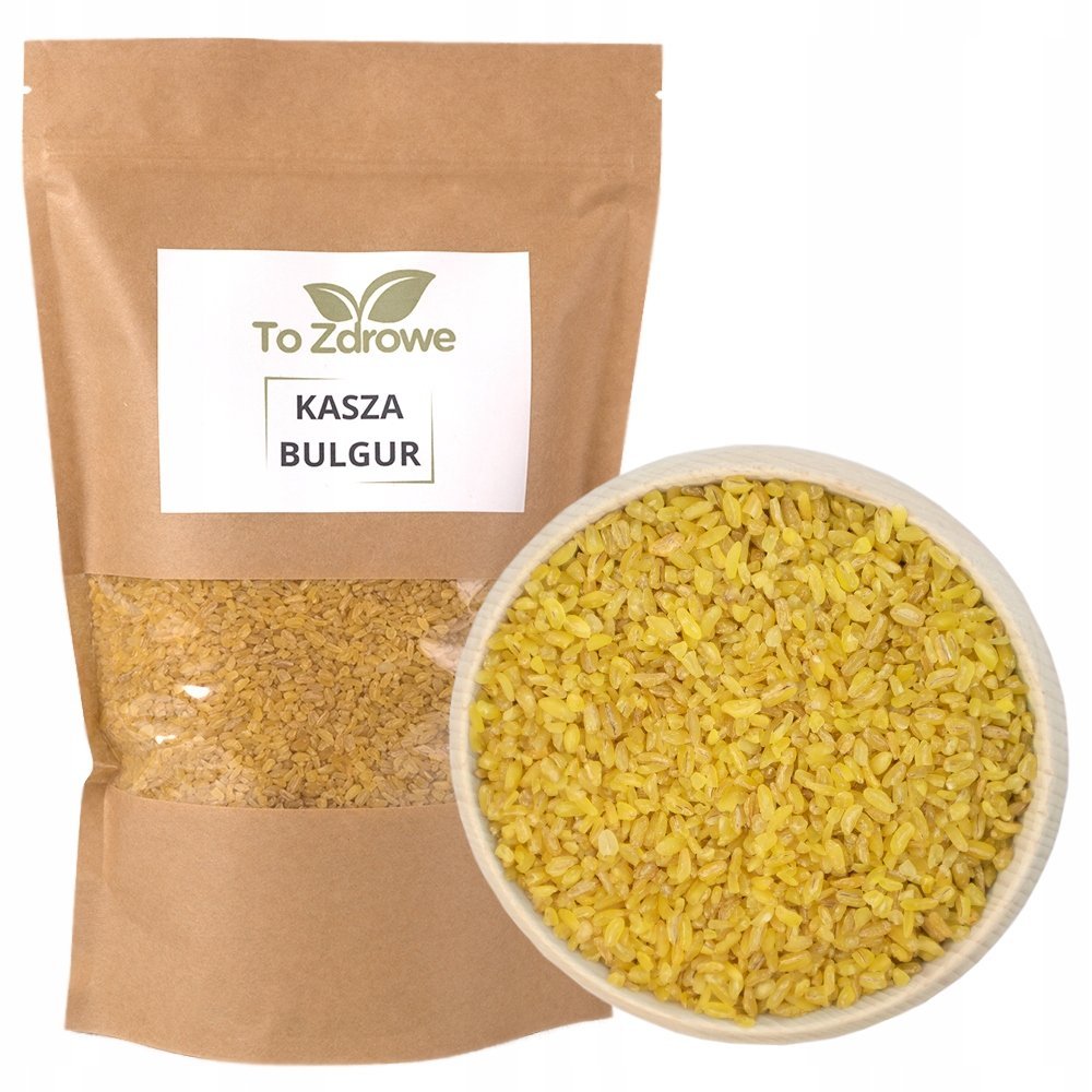 KASZA BULGUR 1kg naturalna zdrowa jakość PREMIUM To Zdrowe
