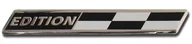 Akcesoria motoryzacyjne - EMBLEMAT NAKLEJKA WLEP NA AUTO SAMOCHÓD WLEPKA ALUMINIOWA WYPUKŁA EDITION 12 x 1,3cm 2/33253 - miniaturka - grafika 1