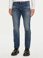 Spodnie męskie - Lee Jeansy Rider 112359539 Niebieski Straight Fit - miniaturka - grafika 1