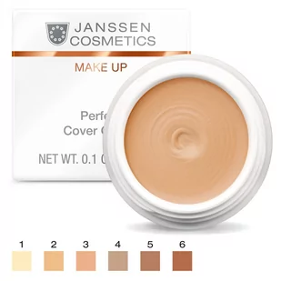 Janssen Cosmetics Perfect Cover Cream 02 Kamuflaż - korektor (kolor 02) 5 ml - Korektory do twarzy - miniaturka - grafika 1