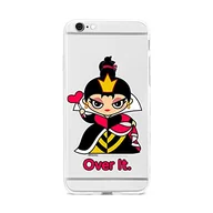 Etui i futerały do telefonów - ERT GROUP etui na telefon Apple Iphone 6/6S, case oryginalny i oficjalnie licencjonowany przez Disney, wzór Queen of Hearts 001, optymalnie dopasowane, plecki z TPU częściowo przeźroczyste - miniaturka - grafika 1