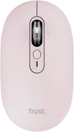 Myszki - Trust Seron Hyperscroll Slim Bezprzewodowa różowa 26206 - miniaturka - grafika 1